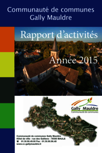 Couverture rapport d’activités 2015