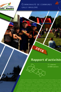 Couverture rapport d’activités 2018