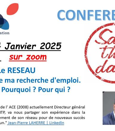 Conférence ACE 14/01/2025