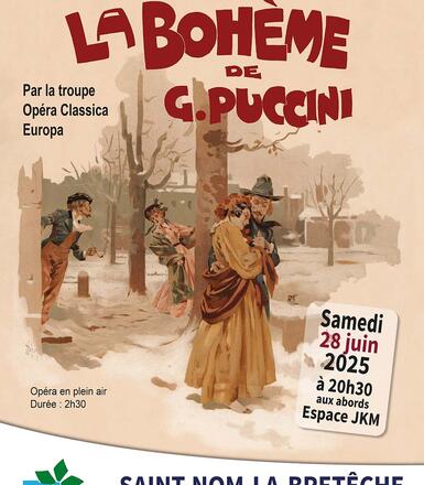 Opéra La Bohème - SNLB