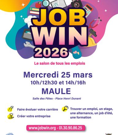 Affiche Job Win 2026