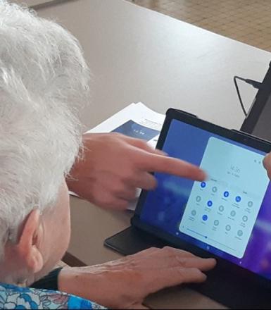 Atelier tablette seniors