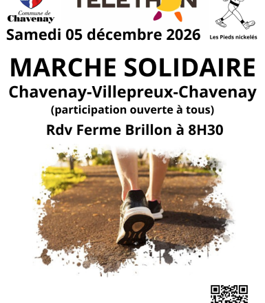 Téléthon 2026 à Chavenay