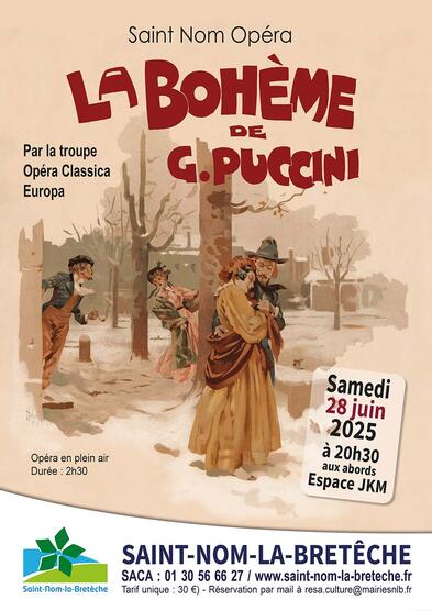 Opéra La Bohème - SNLB