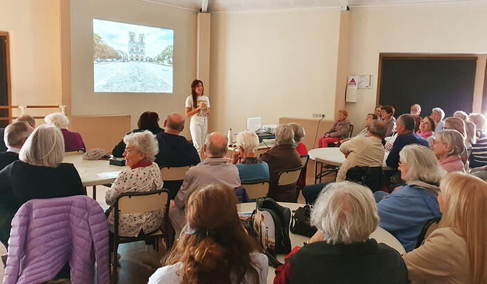 Conférence virtuelle - Laurine