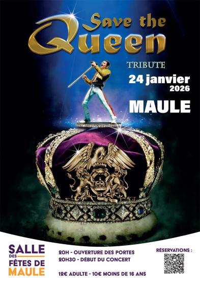 Concert Save the Queen Maule 24/01/2026