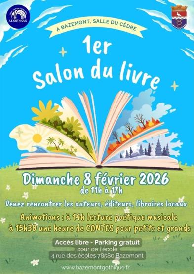 Salon du livre Bazemont 2026