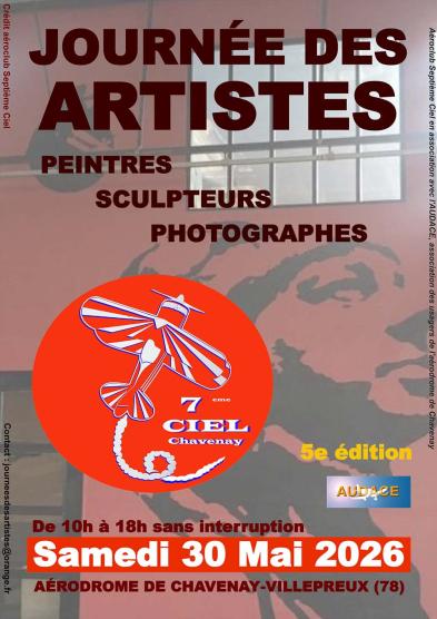 Affiche journée des artistes 2026