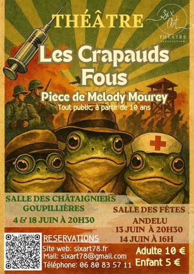 Crapauds fous Andelu