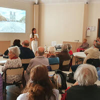 Conférence virtuelle avec Laurine