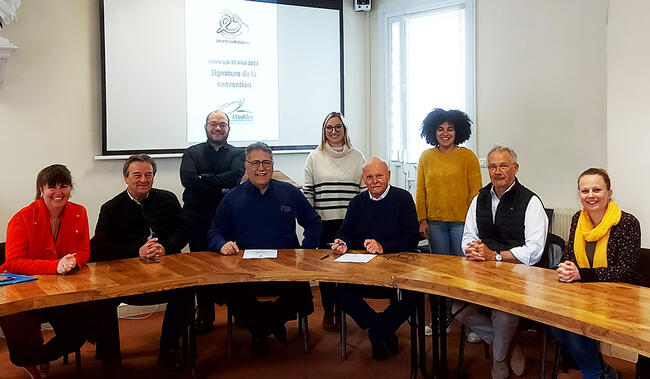 Signature convention énergies solidaires 2023